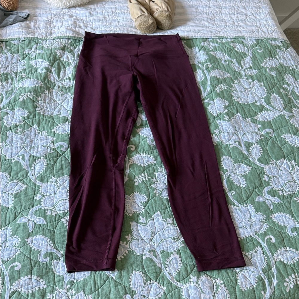 Lululemon Align 25” leggings size 8